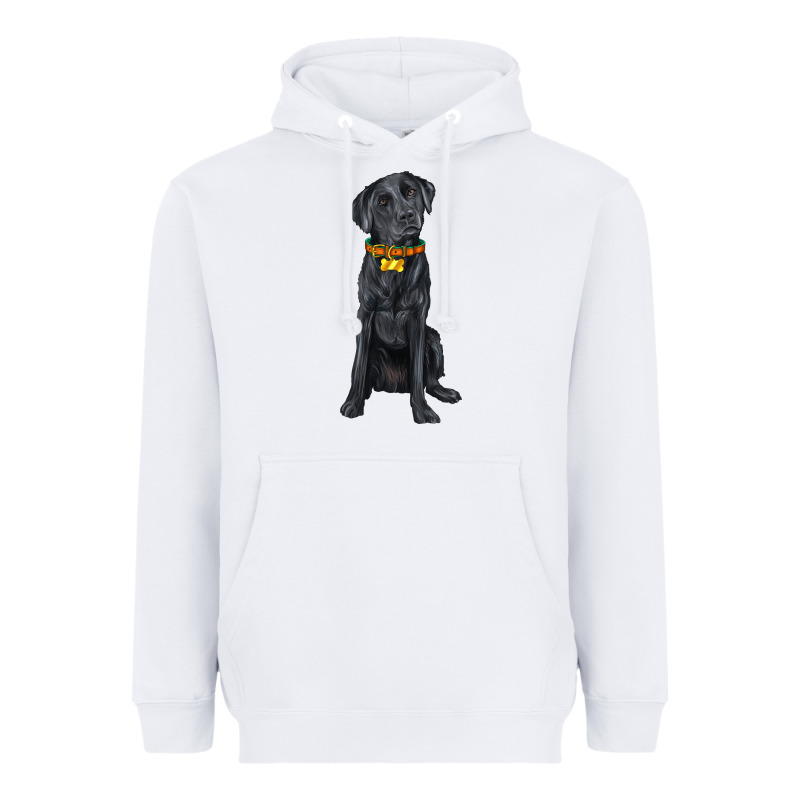 Labrador Retriever With Overflow Heavyweight Hoodie by texasbilliewilder | Teevron
