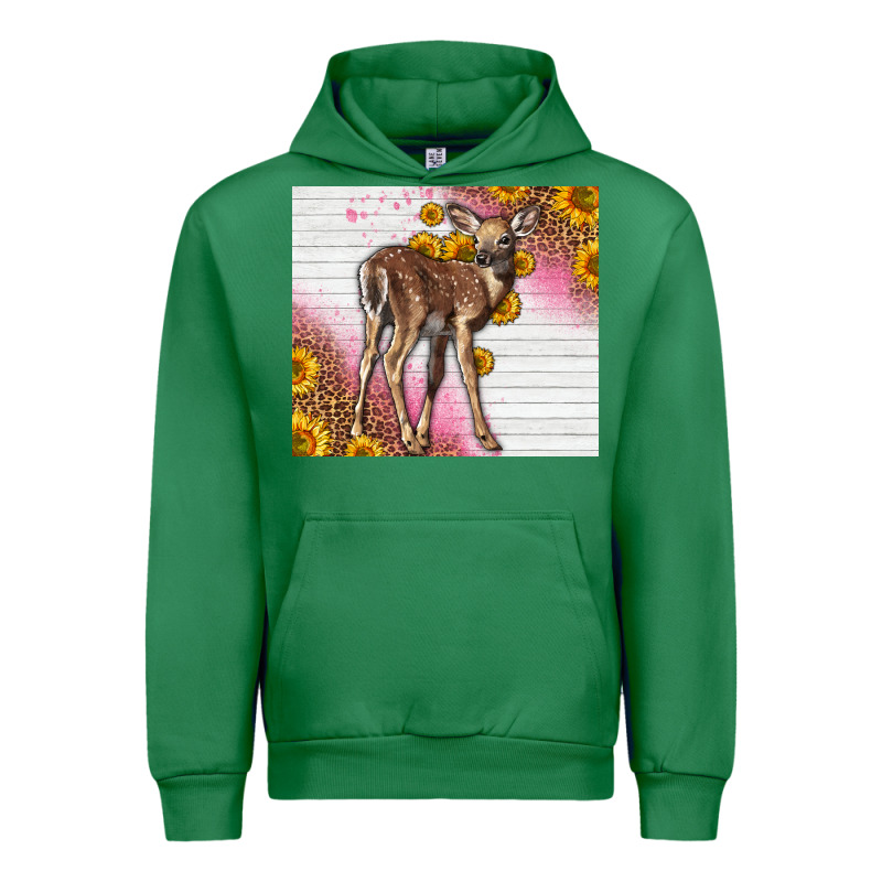 Western Cute Baby Deer Fawn Urban Hoodie by LillyAllenDesigns | Teevron