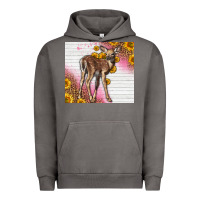 Pigment Tornado Western Cute Baby Deer Fawn Urban Hoodie - LillyAllenDesigns