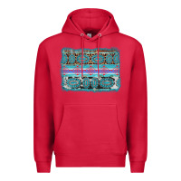 Cardinal turquoise gemstone background Premium Hoodie - AdoDesignShop