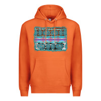 Carrot turquoise gemstone background Premium Hoodie - AdoDesignShop