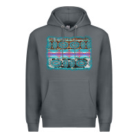 Rock turquoise gemstone background Premium Hoodie - AdoDesignShop
