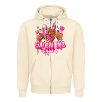 Sandshell galentine squad afro girl sneakers Zipper Hoodie - RanaPortraitStore