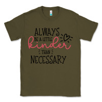 Army Green always Classic Tee - Unal Design