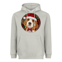 Moon Dust beagle christmas ornament Heavyweight Hoodie - RanaPortraitStore