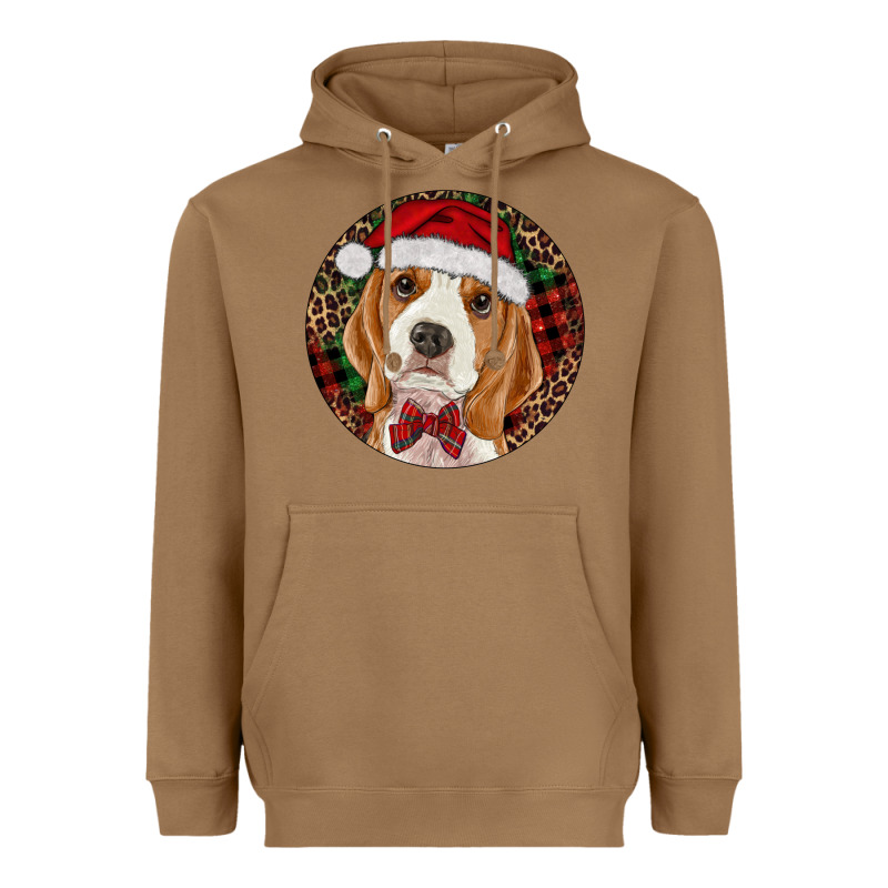 Beagle Christmas Ornament Heavyweight Hoodie by RanaPortraitStore | Teevron