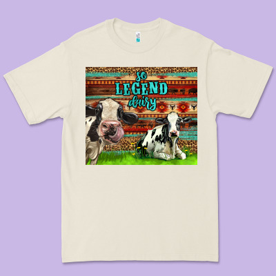 So Legend Dairy Premium Tee Designed By Lillyallendesigns