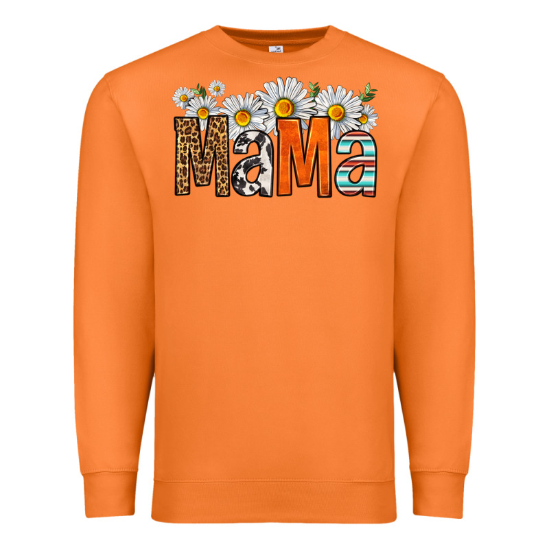 Western Daisies Mama Premium Sweatshirt by HRA Design Shop | Teevron
