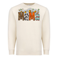 Sandshell western daisies mama Premium Sweatshirt - HRA Design Shop