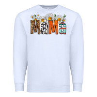 White western daisies mama Premium Sweatshirt - HRA Design Shop