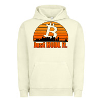 Pigment Pistachio just hodl it new orleans skyline retro sunset Urban Hoodie - Jasminsmagicworld