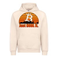 Sandshell just hodl it new orleans skyline retro sunset Urban Hoodie - Jasminsmagicworld