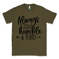 Army Green kind Classic Tee - Unal Design
