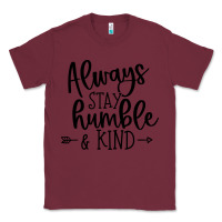 Burgundy kind Classic Tee - Unal Design