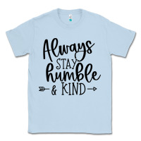 Dusty Blue kind Classic Tee - Unal Design