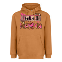 Meerkat football mama with leopard Heavyweight Hoodie - Zillion Design Studio