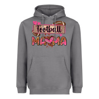 Storm football mama with leopard Heavyweight Hoodie - Zillion Design Studio