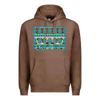 Chestnut turquoise gemstone background Premium Hoodie - AdoDesignShop