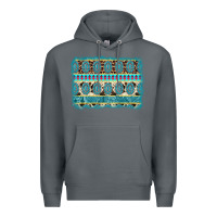 Rock turquoise gemstone background Premium Hoodie - AdoDesignShop