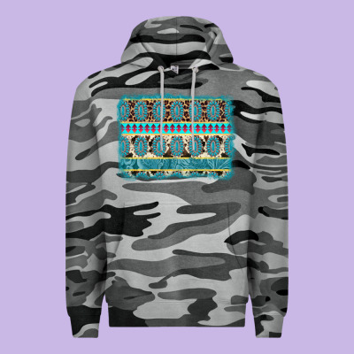 Turquoise Gemstone Background Premium Hoodie Designed By Adodesignshop