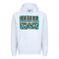 White turquoise gemstone background Premium Hoodie - AdoDesignShop