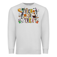 Dove Grey trick or treat Premium Sweatshirt - CowhideDigitalArt