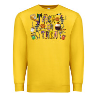 Lemon trick or treat Premium Sweatshirt - CowhideDigitalArt