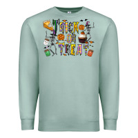Seafoam trick or treat Premium Sweatshirt - CowhideDigitalArt