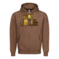 Chestnut queen glitter Zipper Hoodie - RanaPortraitStore