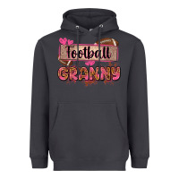 Smoke football granny with leopard Heavyweight Hoodie - Zillion Design Studio