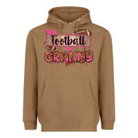 Toasted Coconut football granny with leopard Heavyweight Hoodie - Zillion Design Studio