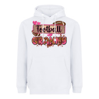 Football Granny With Leopard Heavyweight Hoodie | Teevron