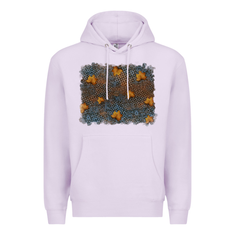 Tooled Leather Fall Background Premium Hoodie by RanaPortraitStore | Teevron