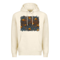 Tofu tooled leather fall background Premium Hoodie - RanaPortraitStore