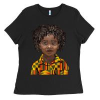 Black black boy Ladies Tee - BarkalooDesign