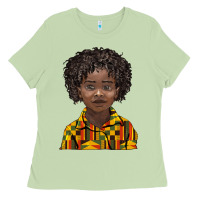 Matcha black boy Ladies Tee - BarkalooDesign