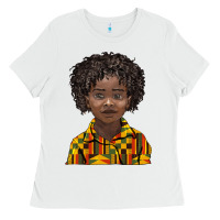 White black boy Ladies Tee - BarkalooDesign