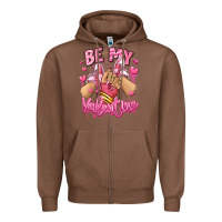 Chestnut be my valentine light skinned girl sneakers Zipper Hoodie - RanaPortraitStore