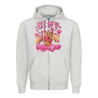 Dove Grey be my valentine light skinned girl sneakers Zipper Hoodie - RanaPortraitStore