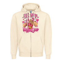 Sandshell be my valentine light skinned girl sneakers Zipper Hoodie - RanaPortraitStore