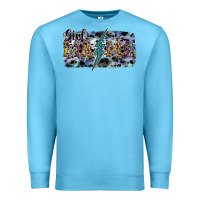 Ocean Blue girl mama Premium Sweatshirt - SublimationCraftShop