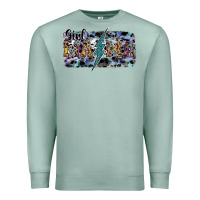 Seafoam girl mama Premium Sweatshirt - SublimationCraftShop