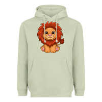 Matcha lion Heavyweight Hoodie - texasbilliewilder