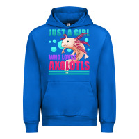 Cobalt just a girl who loves axolotls Urban Hoodie - Jasminsmagicworld