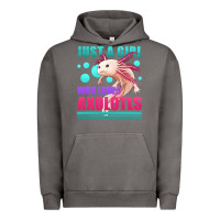 Pigment Tornado just a girl who loves axolotls Urban Hoodie - Jasminsmagicworld