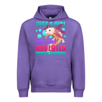 Tulip just a girl who loves axolotls Urban Hoodie - Jasminsmagicworld