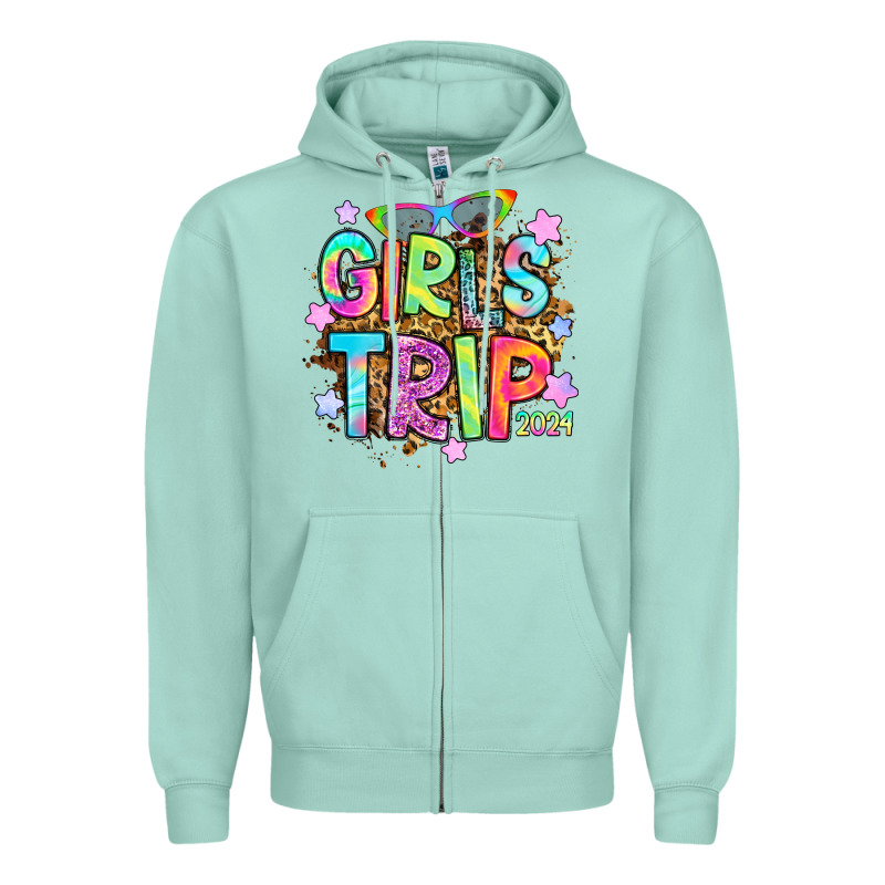 Girls Trip 2024 Zipper Hoodie by RanaPortraitStore | Teevron