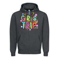 Smoke girls trip 2024 Zipper Hoodie - RanaPortraitStore