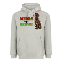 Moon Dust merry and bright labrador Heavyweight Hoodie - RanaPortraitStore