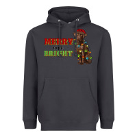 Smoke merry and bright labrador Heavyweight Hoodie - RanaPortraitStore
